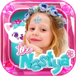 Like Nastya: 子供のゲーム動画 のアイコン